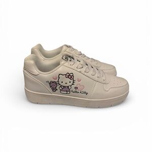 Hello Kitty White and Pink Sneakers